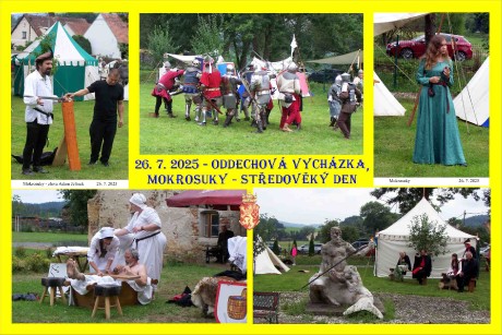 V Mokrosukách byla rodinou Jelínků připravena krásná středověká akce.