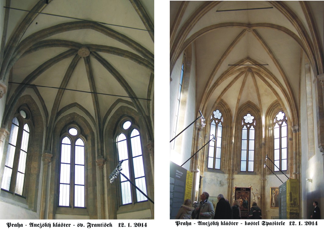 nádherná gotika v kostelech