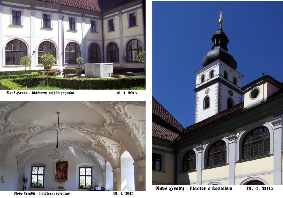 klášter interiér