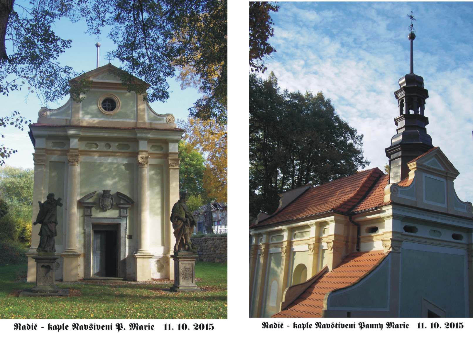 Radíč - zámecká kaple P. Marie