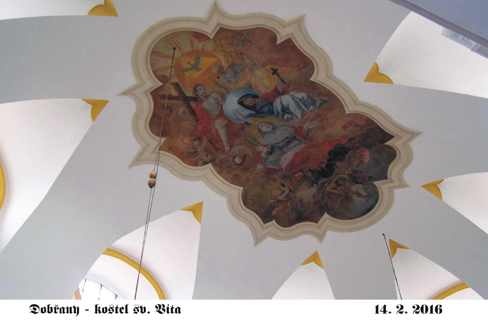 freska v kopuli