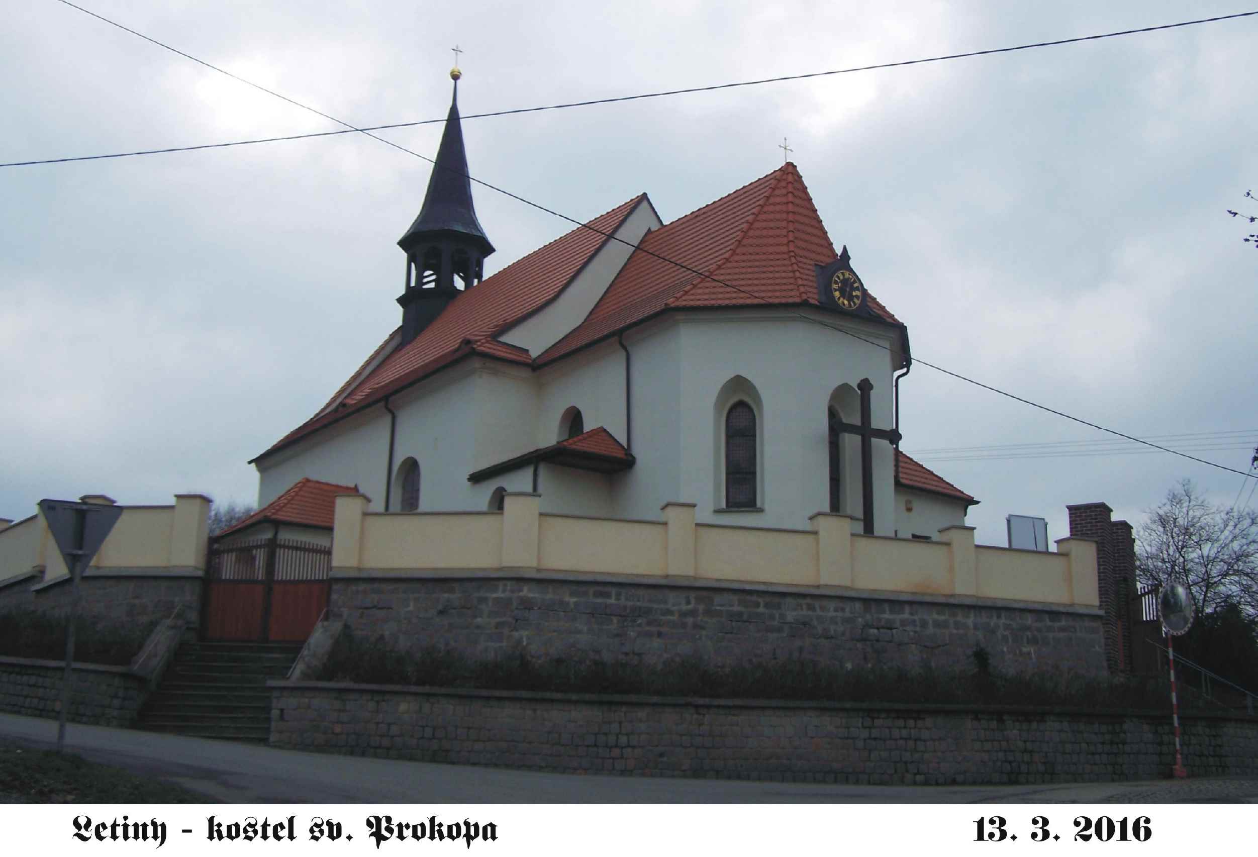 kostel v Letinech