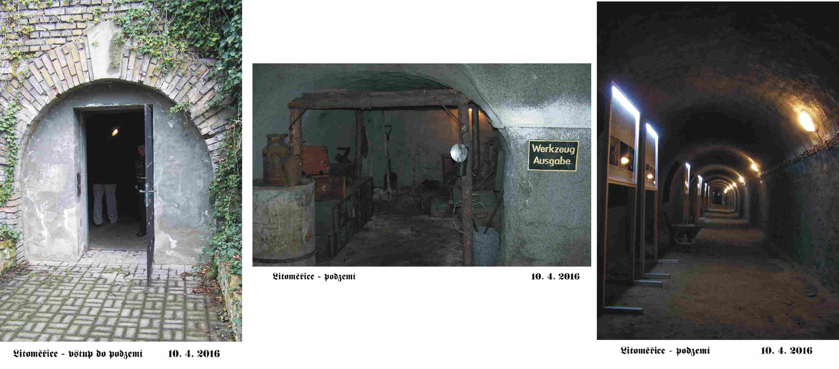 podzemí s expozicí dolu Richard