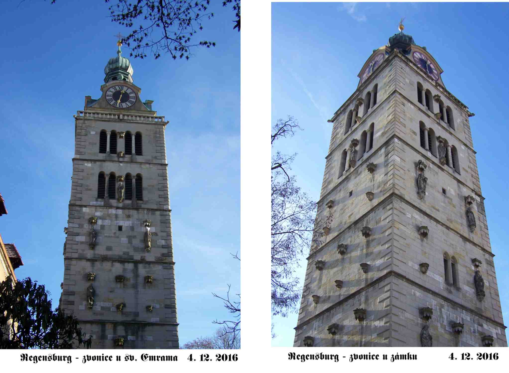 Zvonice u kostela sv. Emmerama