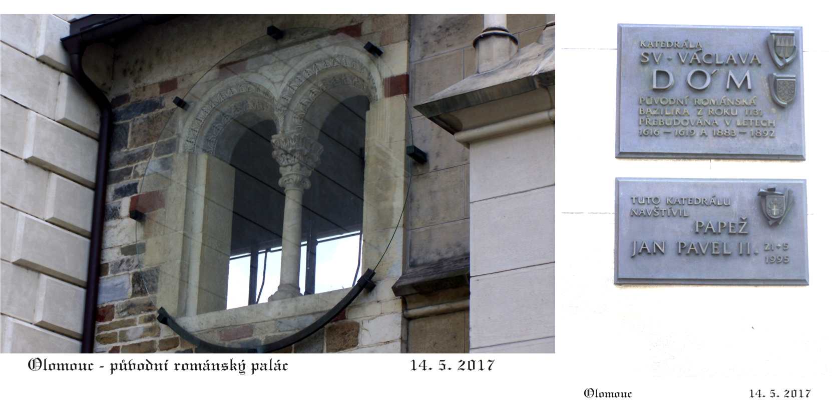 Katedrála - originální románské dvojokno