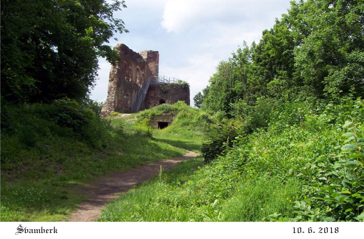 Ruiny Krasíkovského hradu.