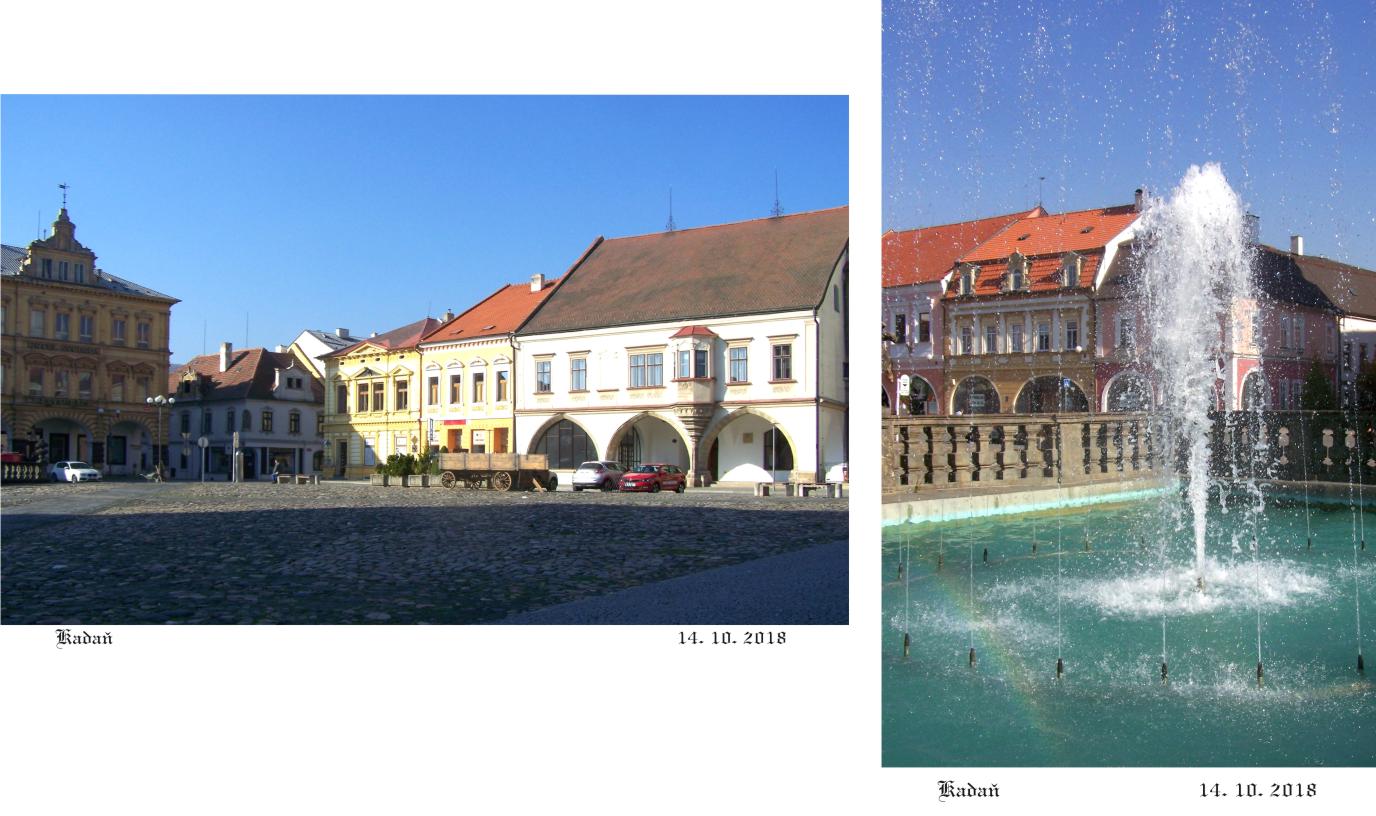 Šlikovský renesanční dům a vodní kráska.