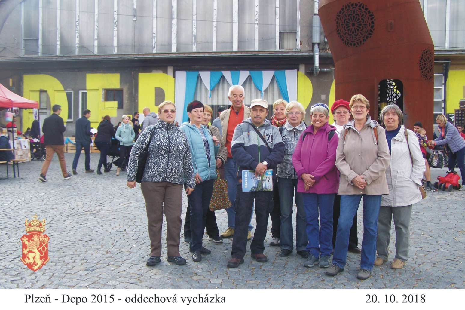 Návštěva výstavy v plzeňském Depu 2015.