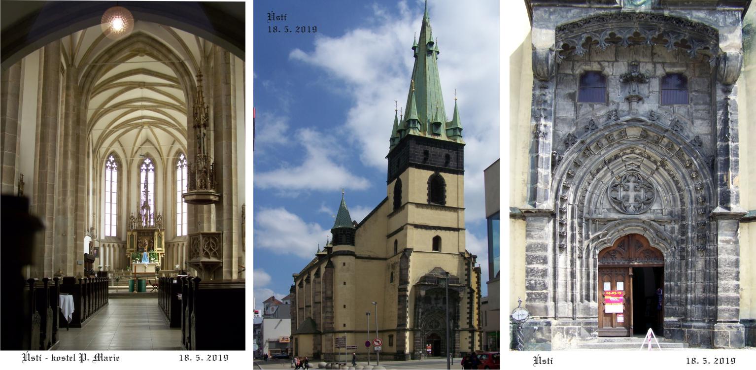 Jediné co se starého města zbylo je kostel P. Marie se čtvrtou nejvychýlenější věží na světě.