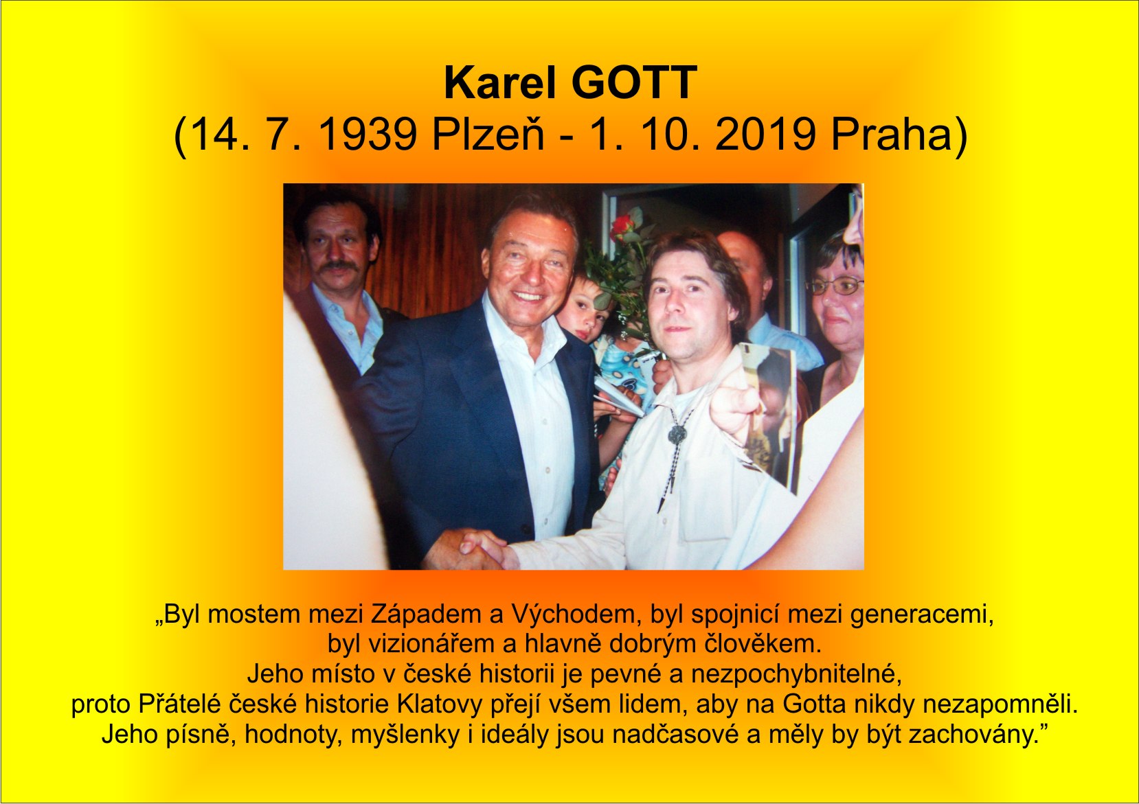Přání Karla Gotta