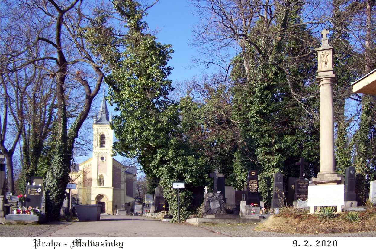 Hřbitov Na Malvazinkách.