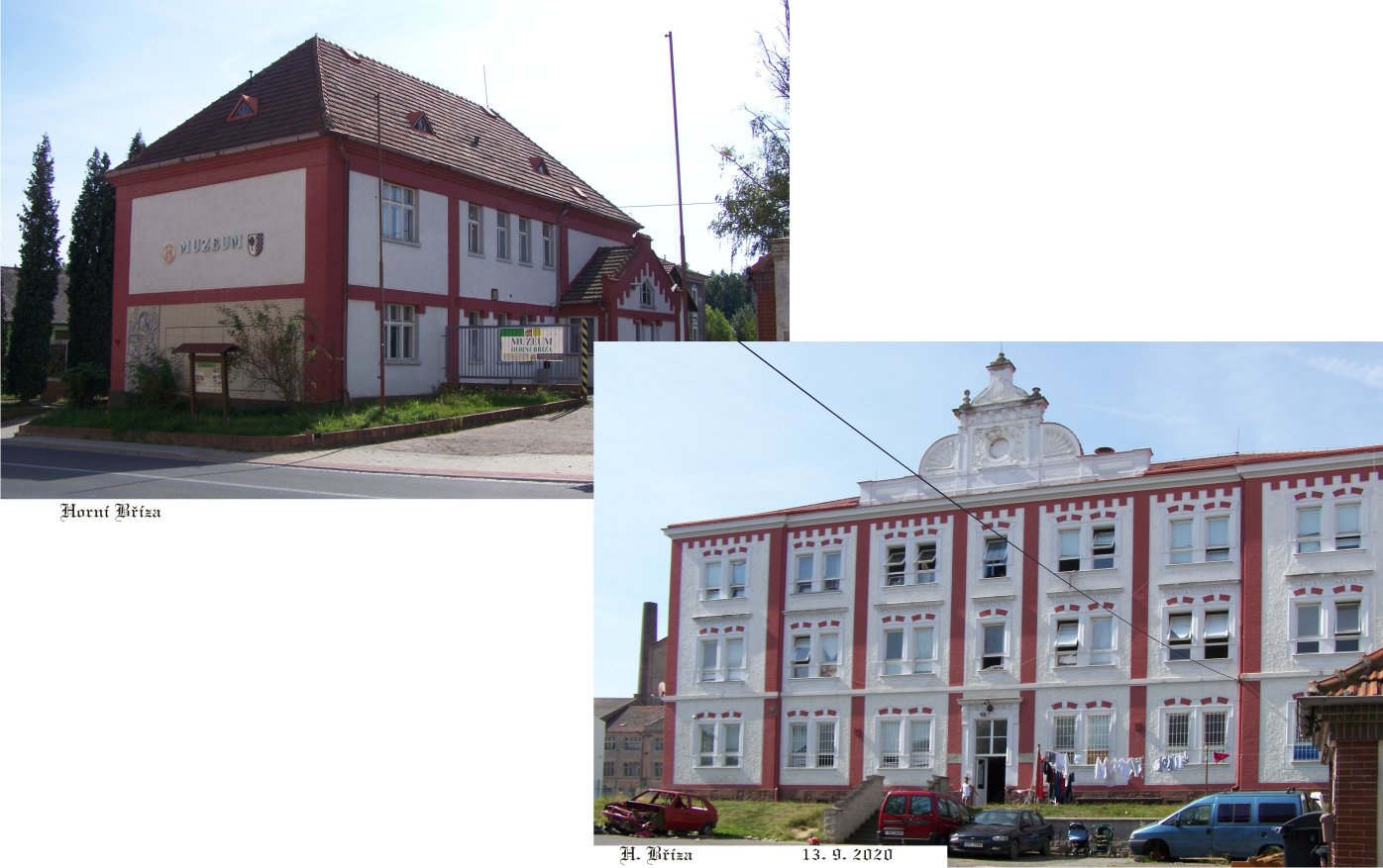 Stará fabrika v Horní Bříze, dnes vkusné museum.
