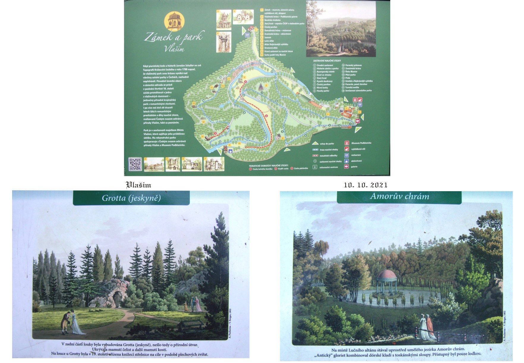Vlašimský zámecký park je v majetku města a je tudíž hojně navštěvován veřejností.