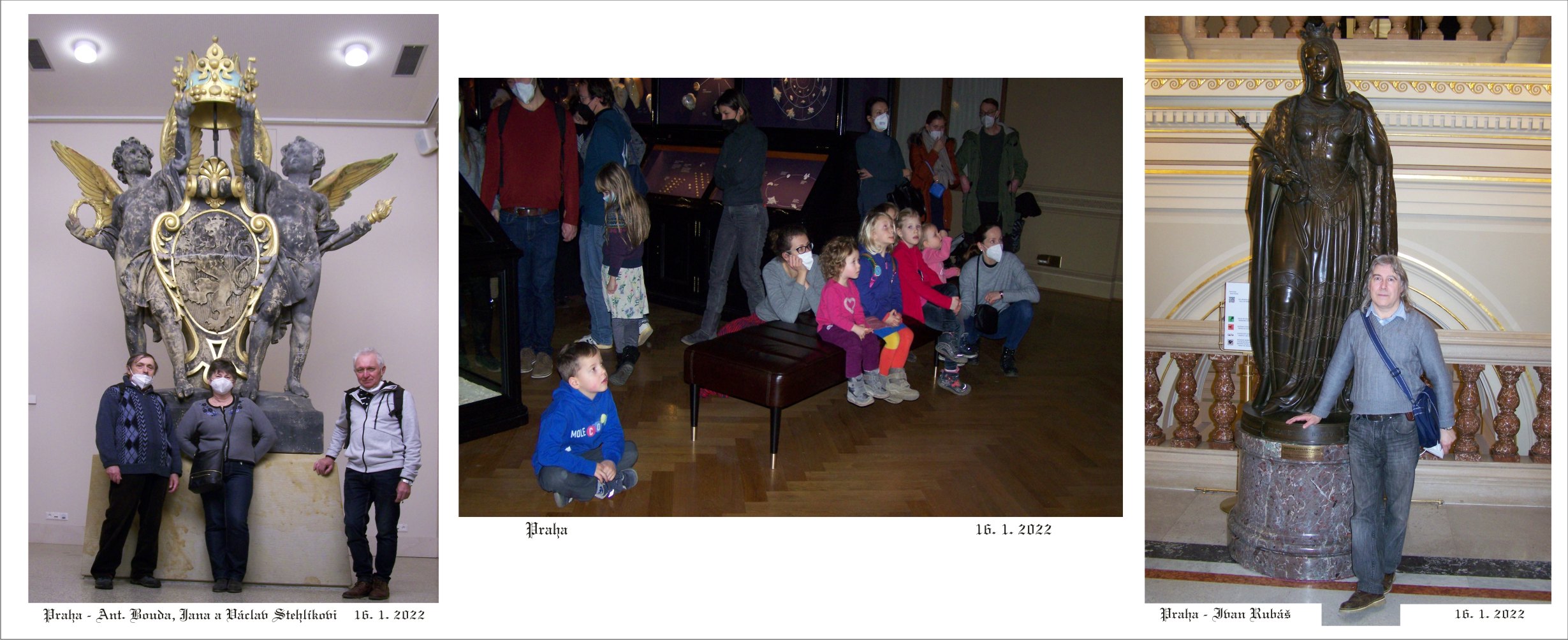 Momentky z muzea, hlavně děti měly oči vyvalené.