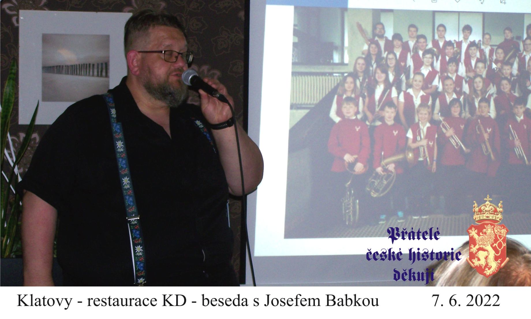 Beseda s Josefem Babkou, roupovským patriotem, hudebníkem a pedagogem.