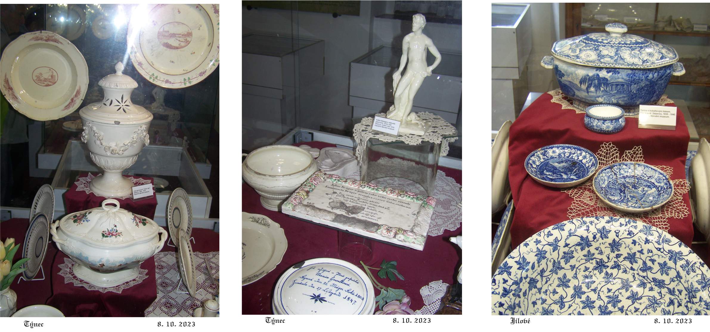 Týnecká keramika v první polovině 19. století byla hodně žádaná, neni divu.
