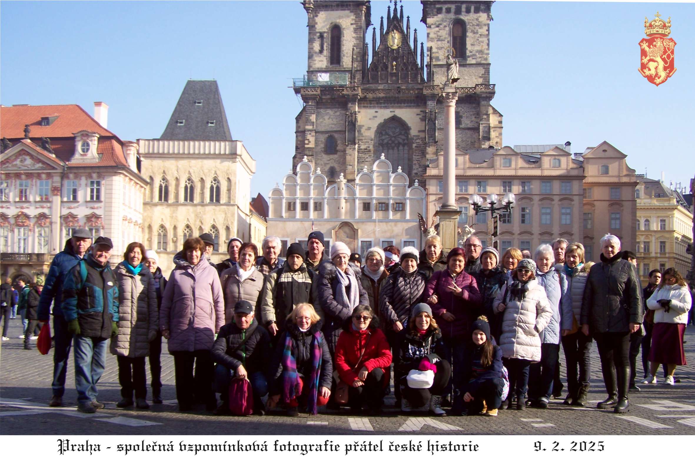 Společná fotografie na památku.