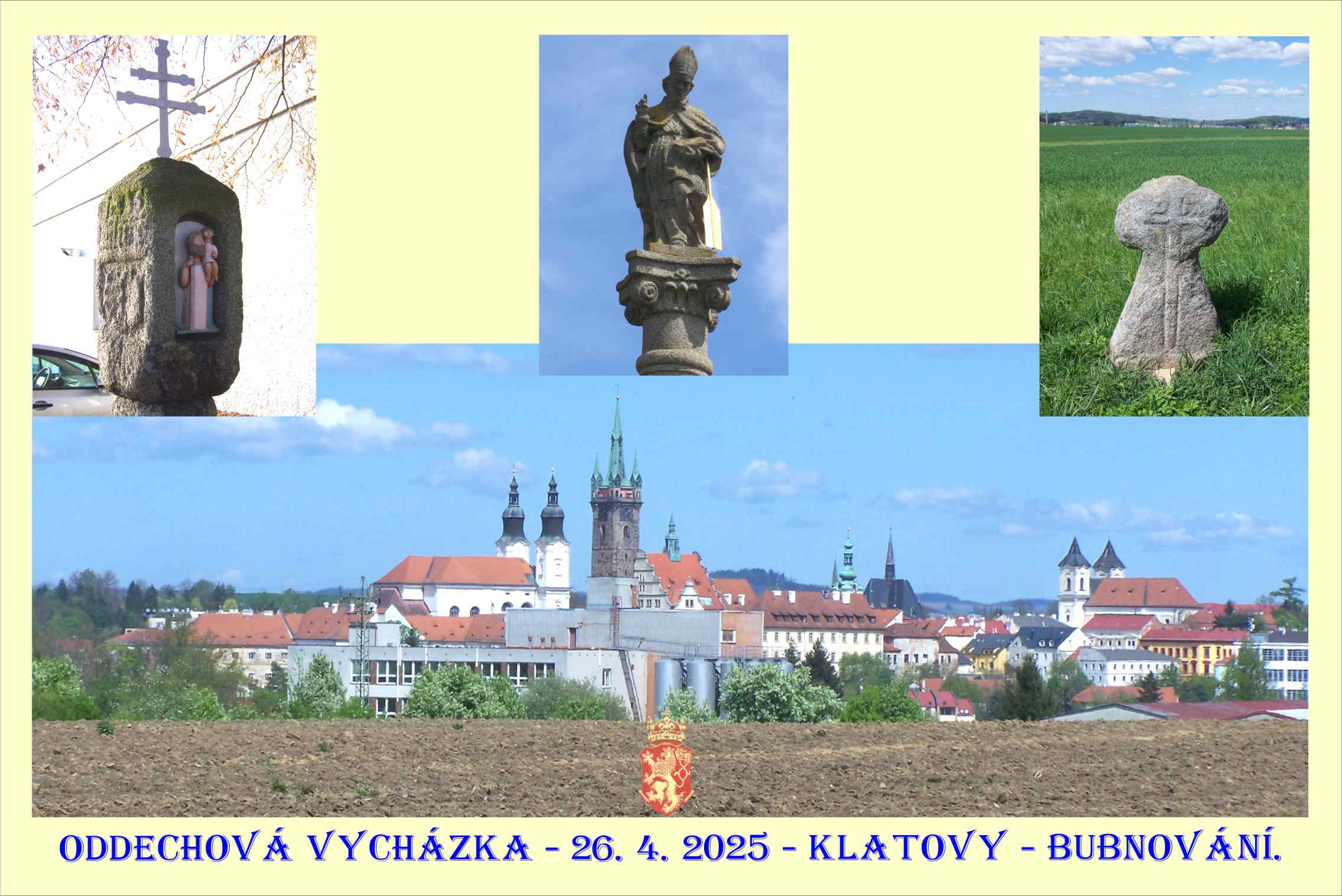 Pokochali jsme se rýzemberskými božími muky, sv. Vojtěchem, smírčím křížem a výhledem na město.