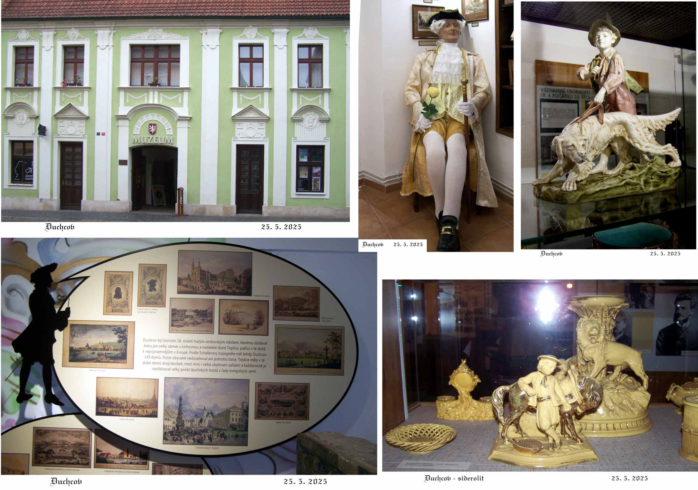 Muzeum v Duchcově je zejména Casanova a porcelán.