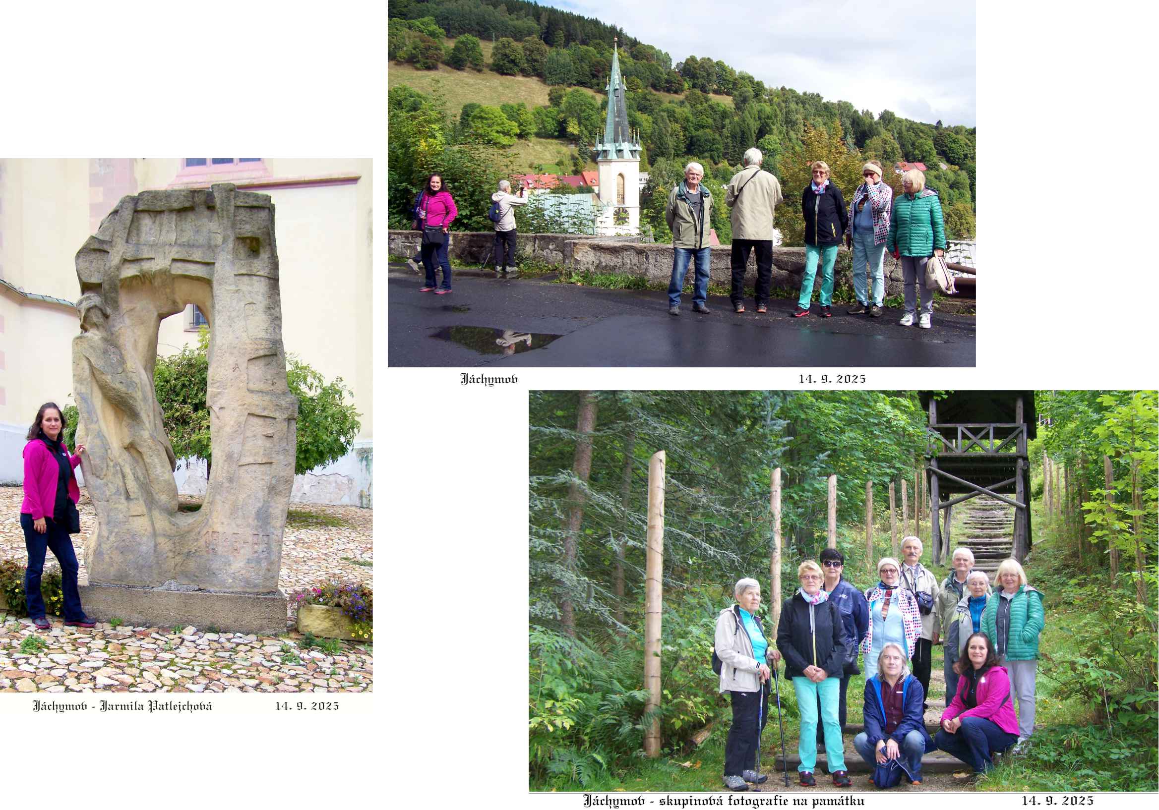 Krásná procházka po nejbližším okolí.