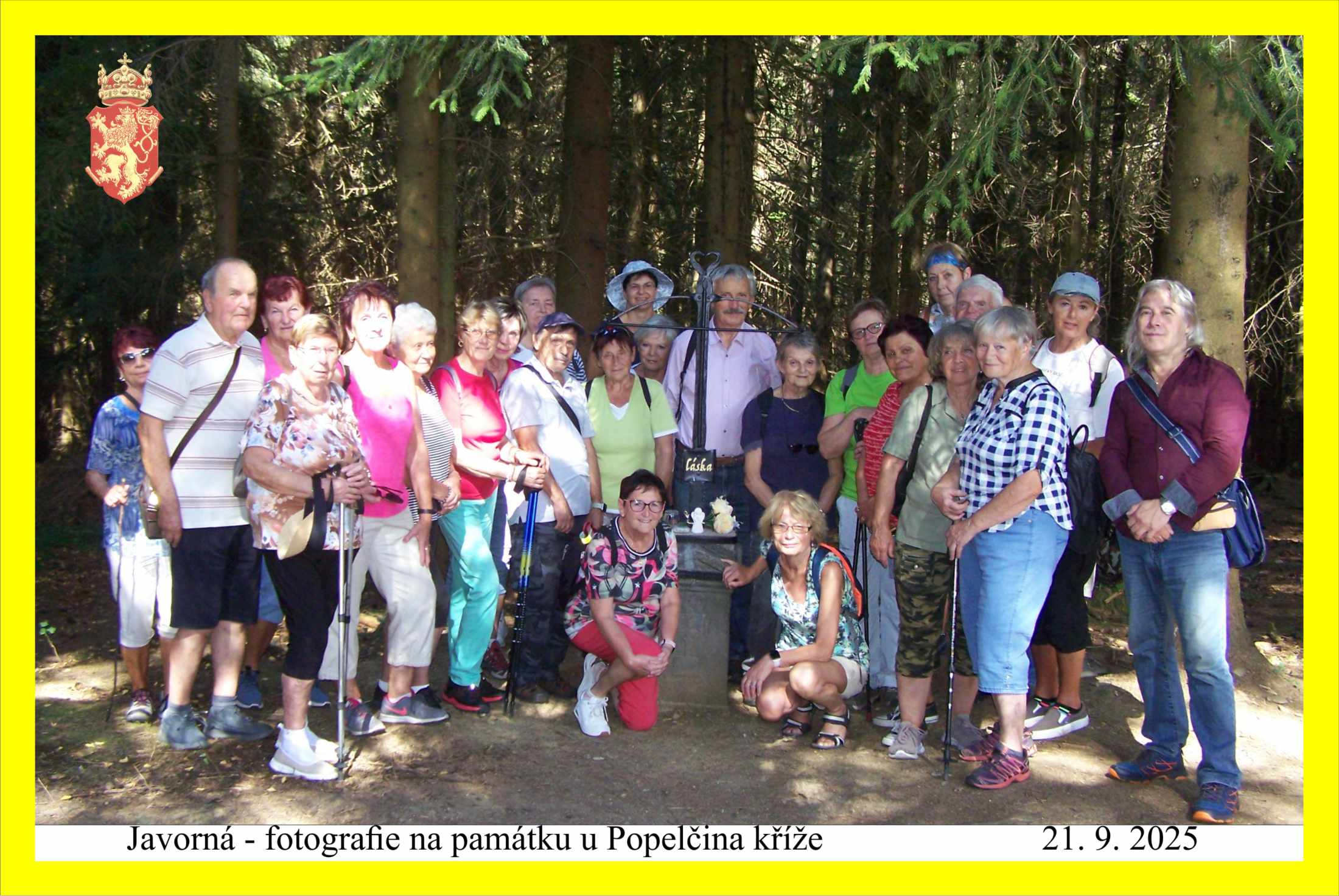 Vzpomínková fotografie byla hned na začátku u Popelky.