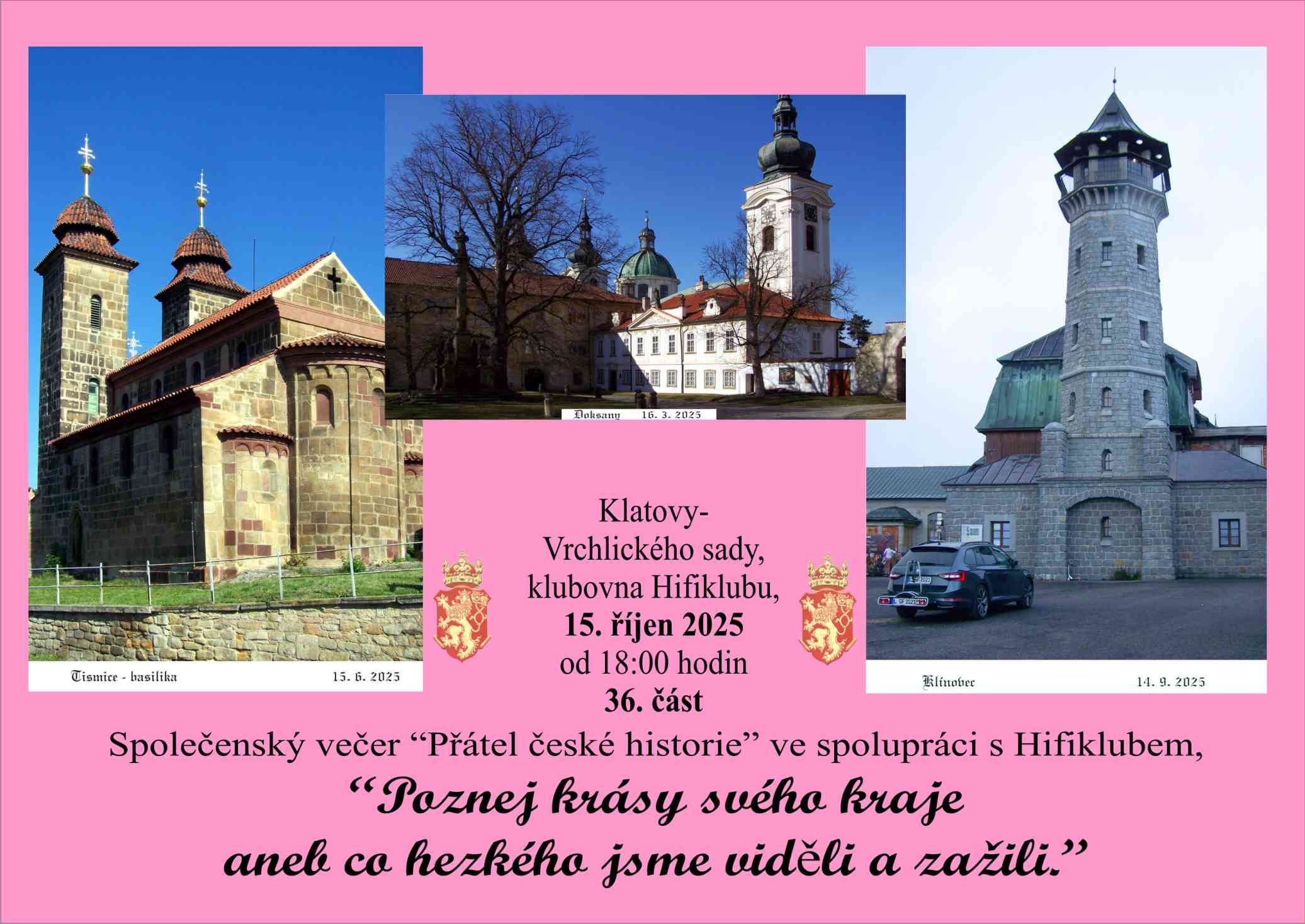 Promítání z výletů  - 36. část.