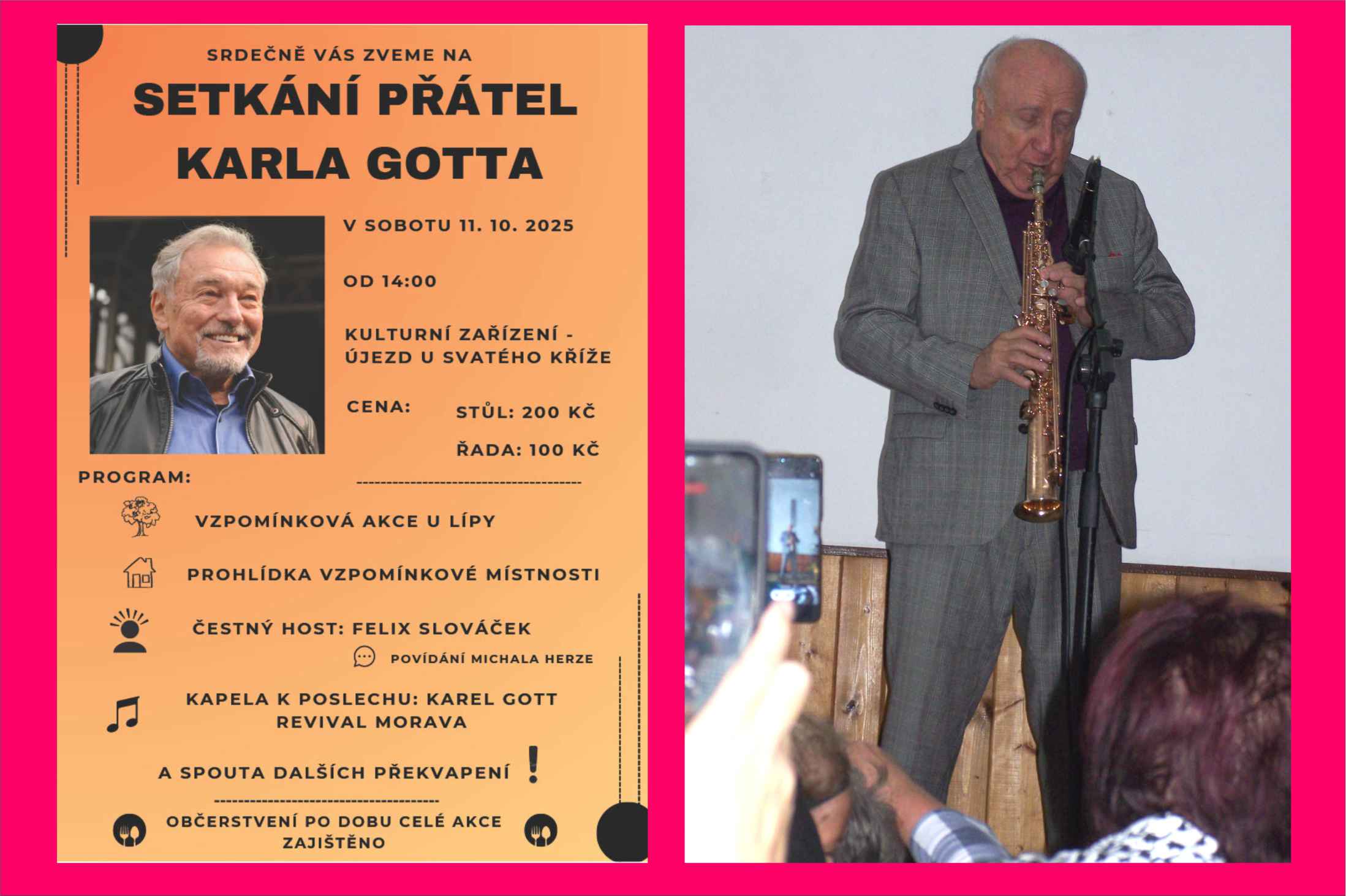 Vzpomínání na Karla Gotta a