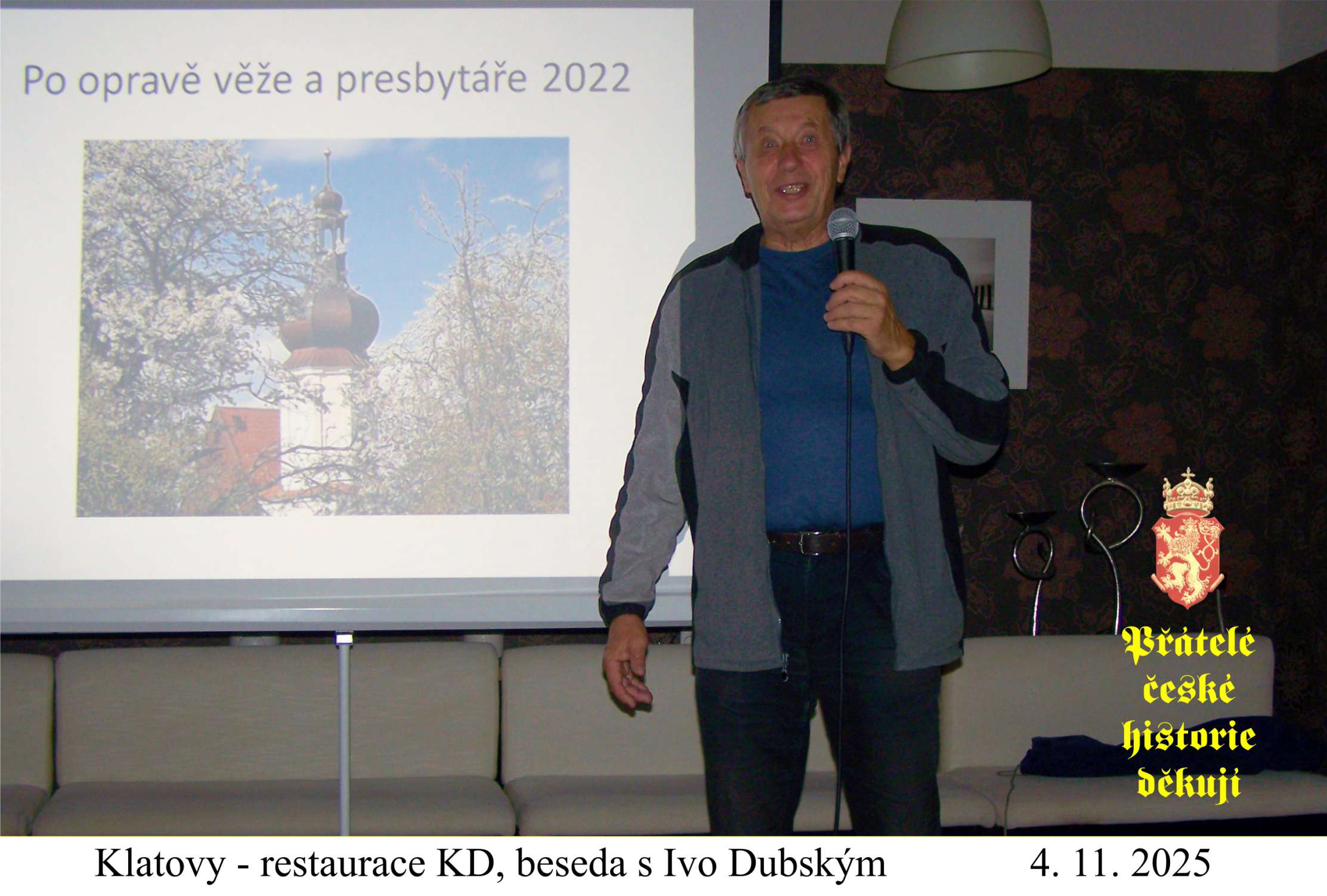 Beseda s promítáním o splněné tužbě lidí v Šitboři.