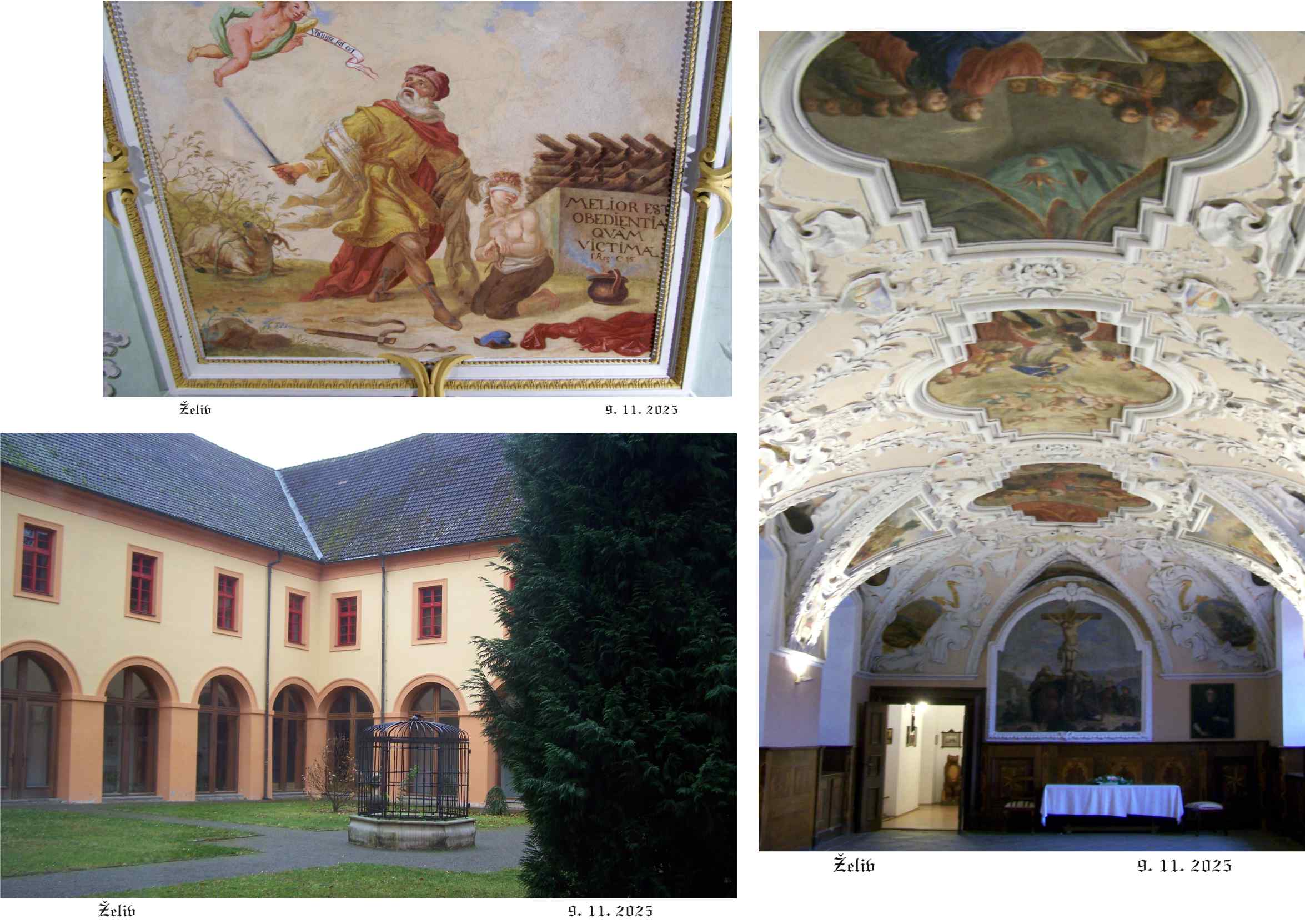 Rajský dvůr a zdobné baroko.