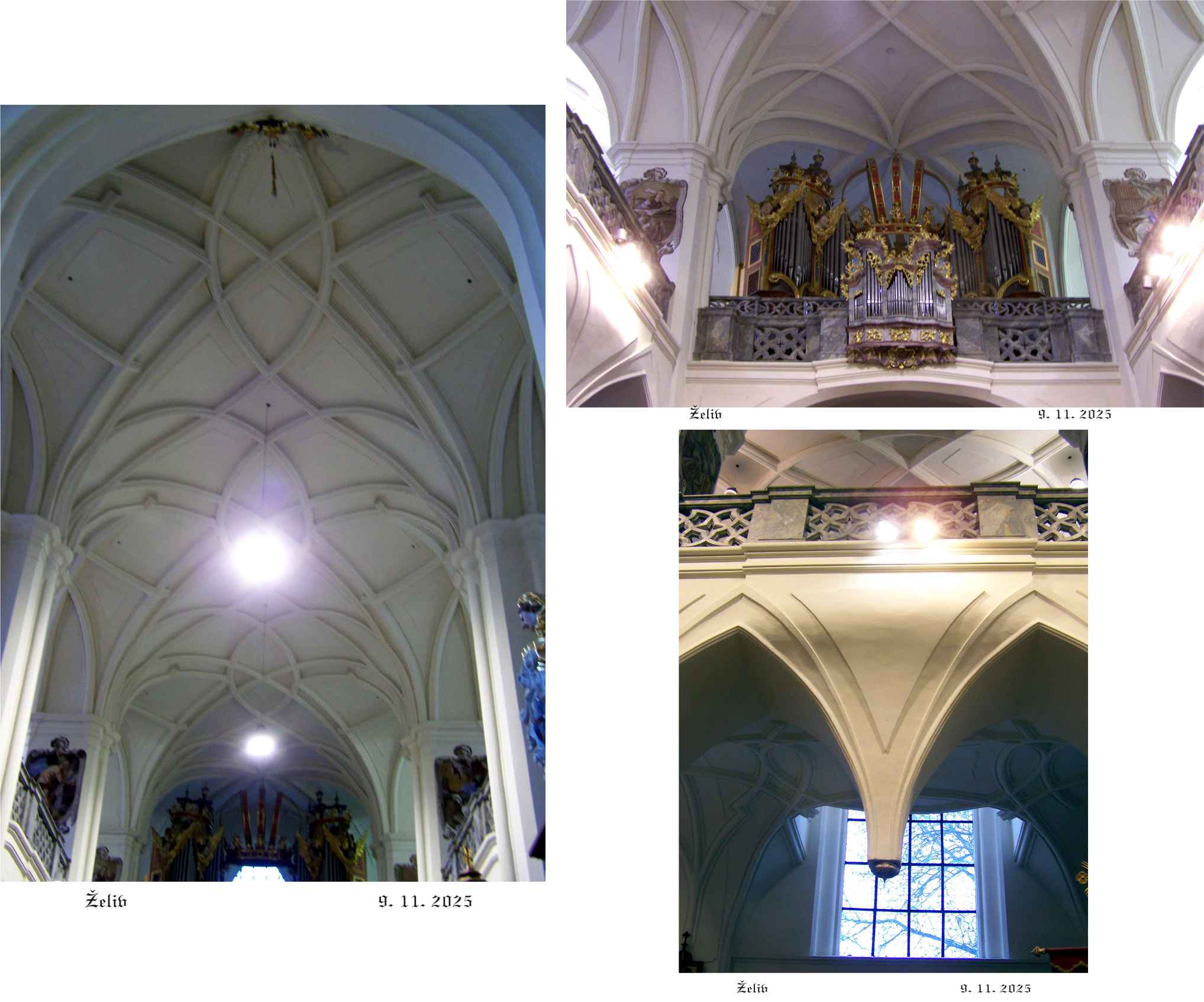 Stále obdivované Santiniho gotické baroko.