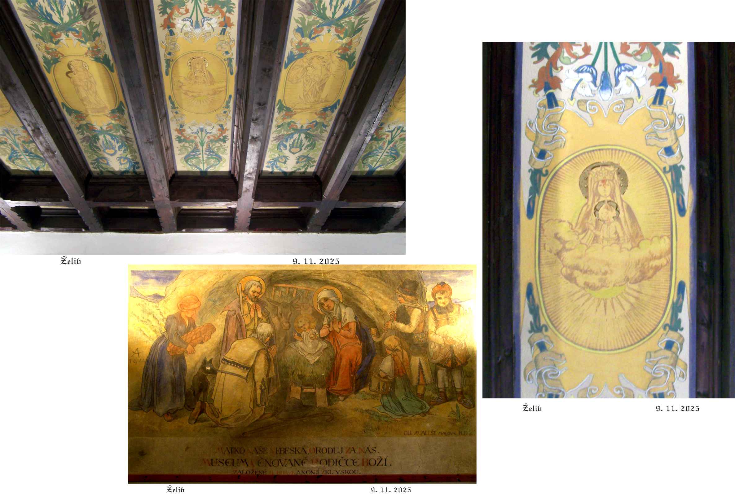 V Želivi najdeme i klatovskou Pannu Marii.