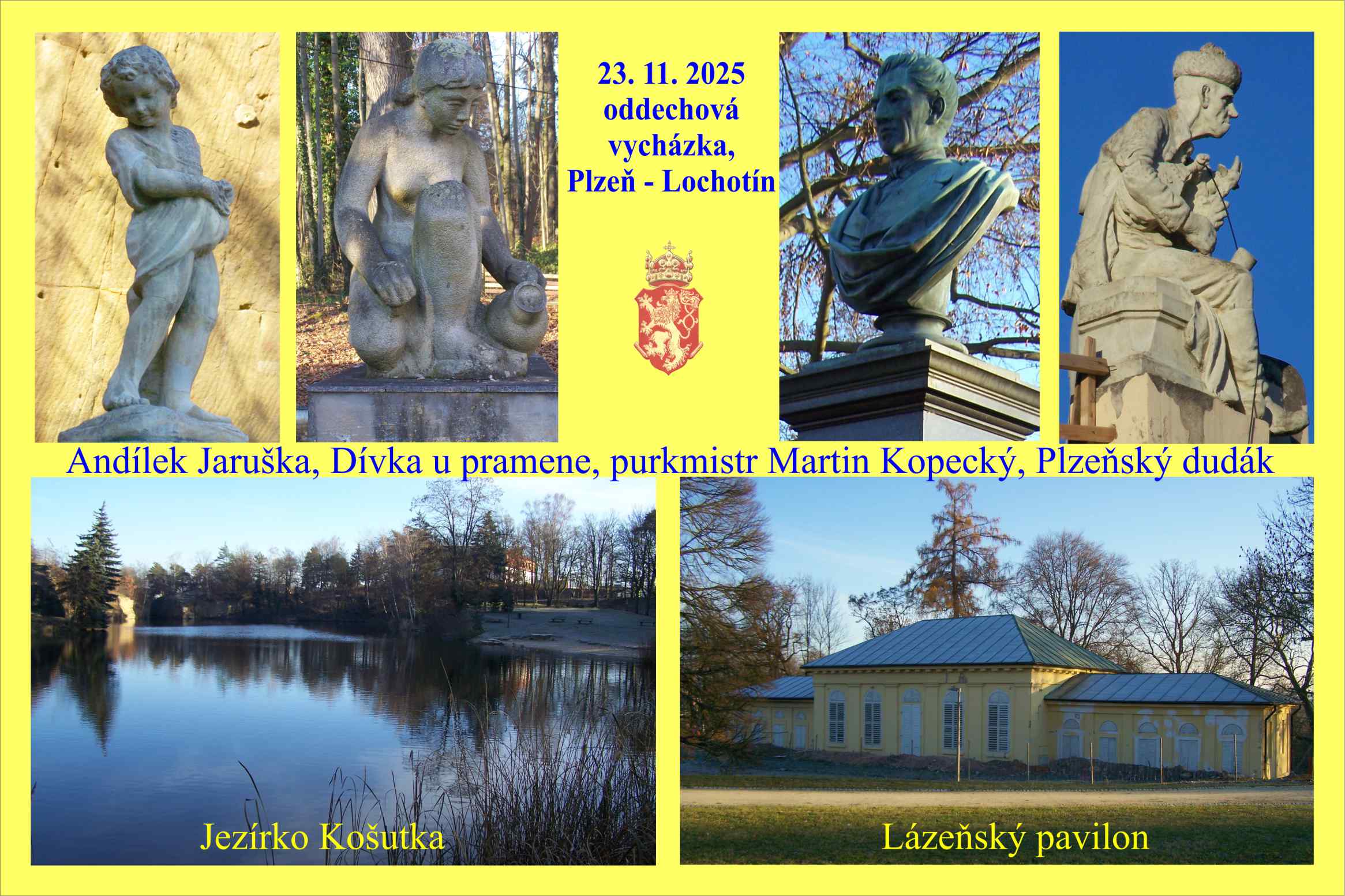 Velmi povedená vycházka po málo známých místech plzeňského Lochotína.