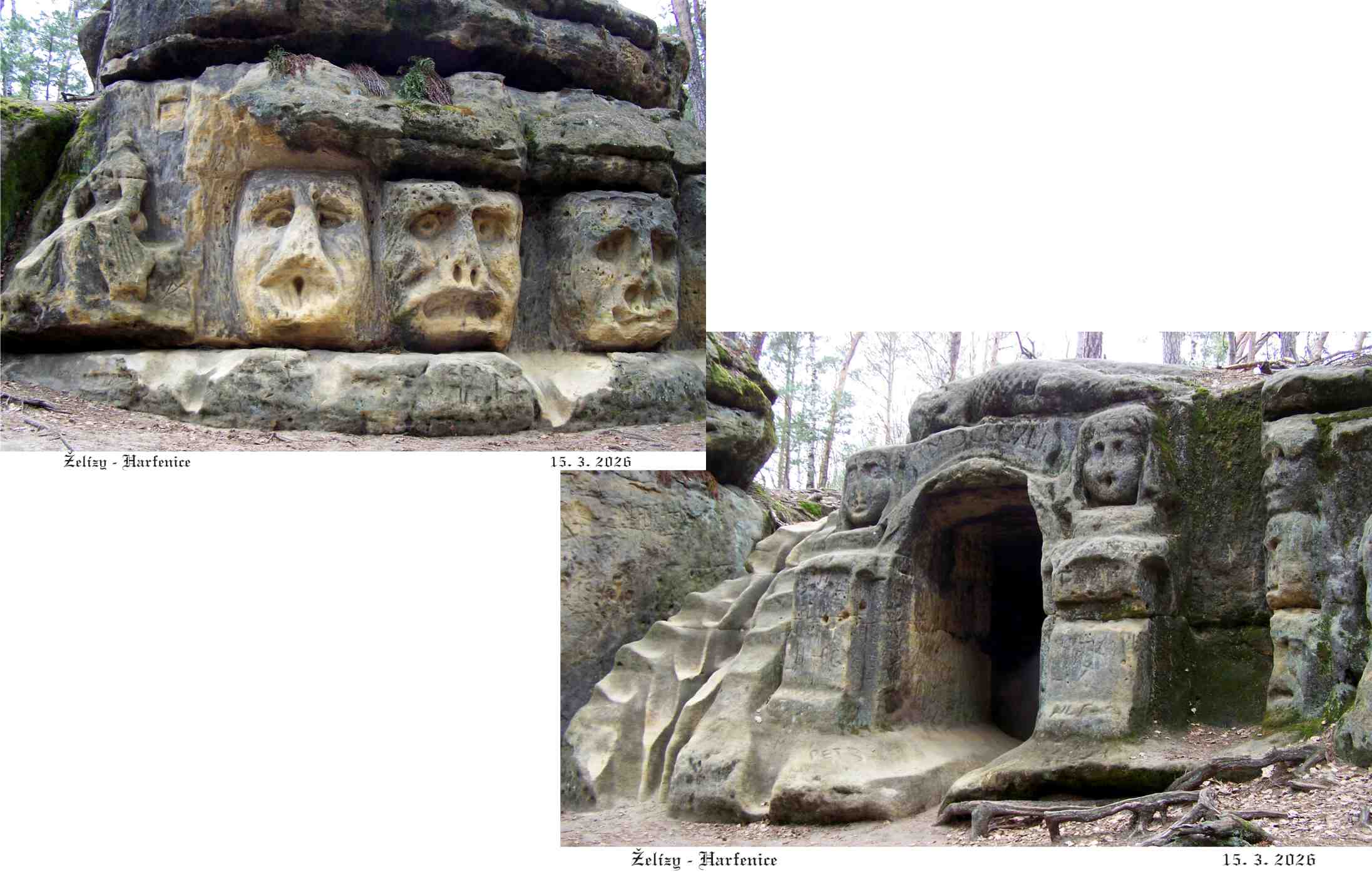 Harfenice a Záhořovo lože.