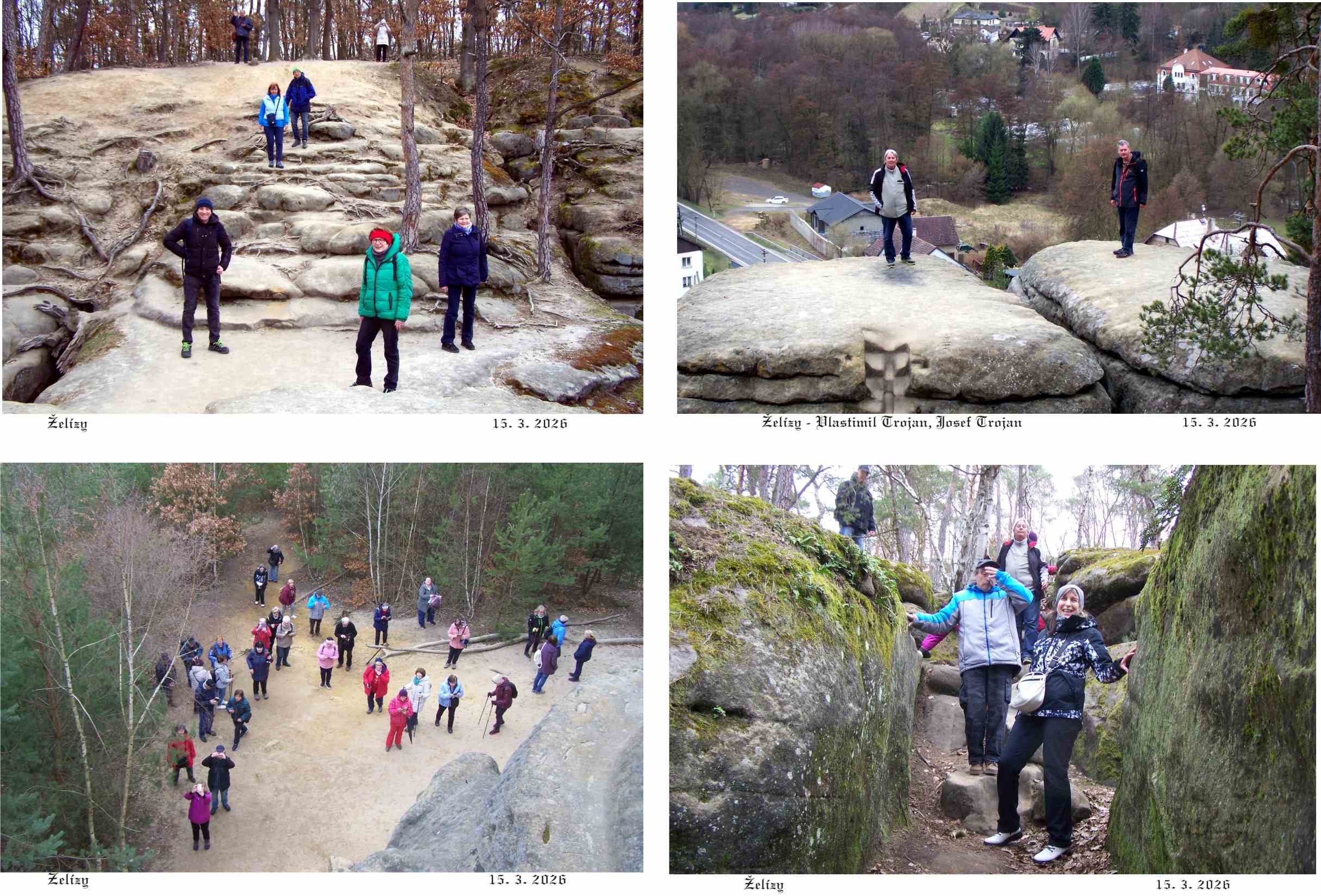 V Želízech na Čertových hlavách.