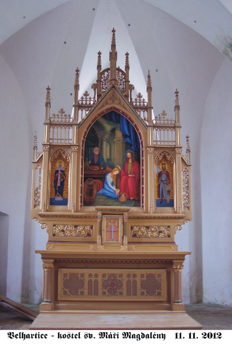 oltář Máří
